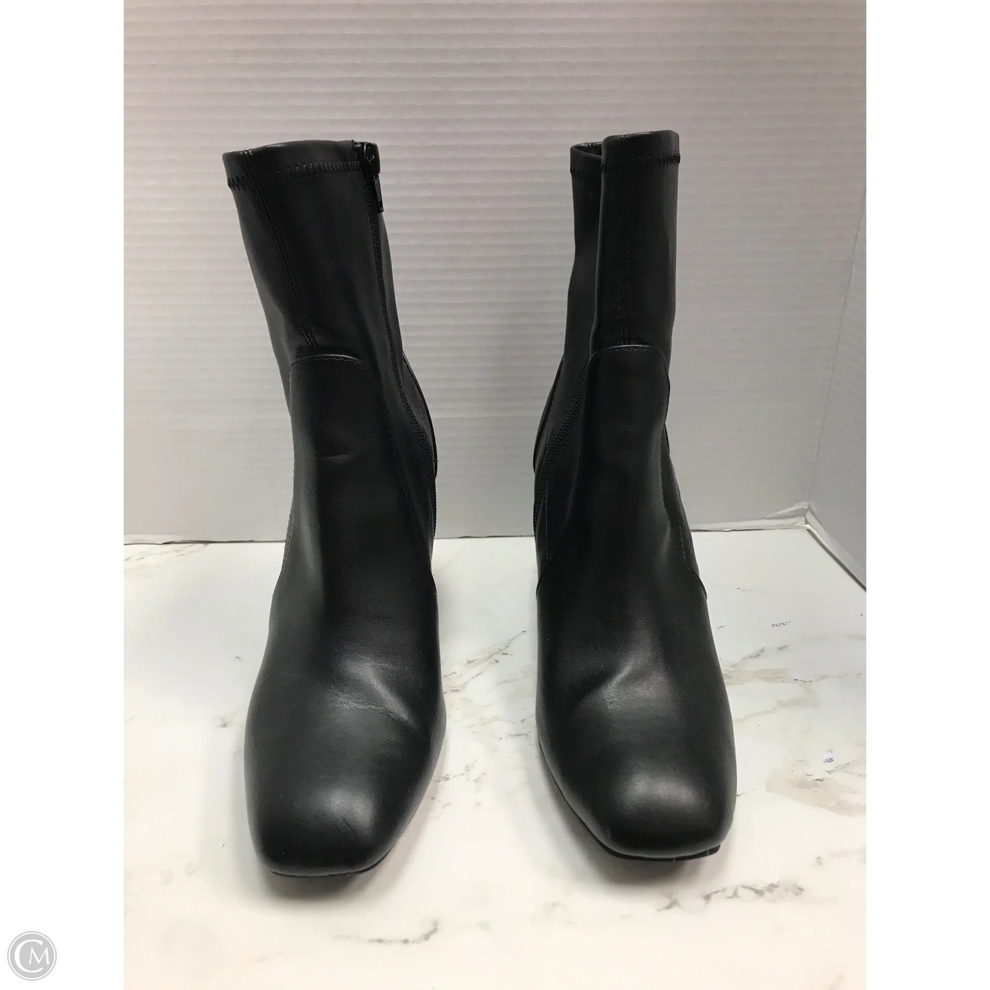 Boots Ankle Heels By A New Day In Black, Size: 9