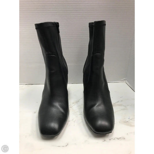 Boots Ankle Heels By A New Day In Black, Size: 9