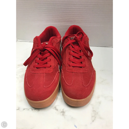 Shoes Sneakers By Reebok In Red, Size: 8.5