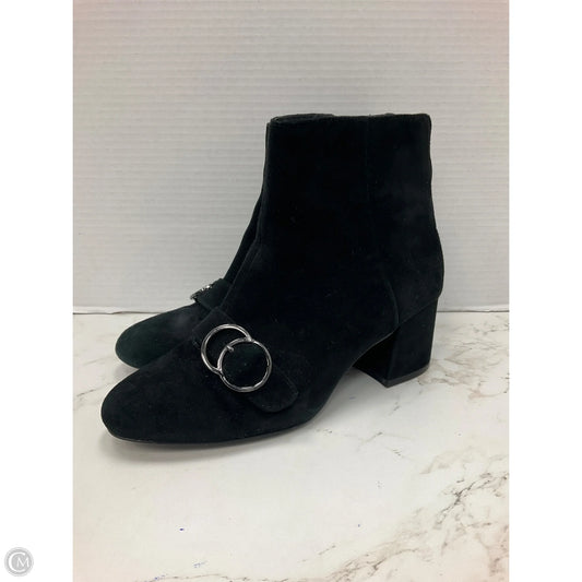 Boots Ankle Heels By Bleecker & Bond In Black, Size: 8
