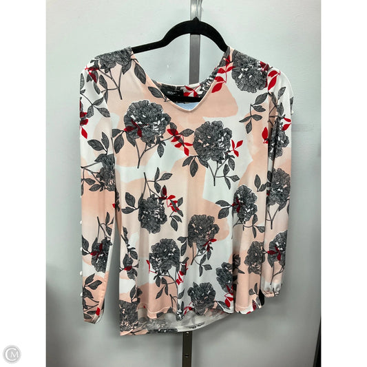 Top Long Sleeve By Alfani In Multi-colored, Size: Sp