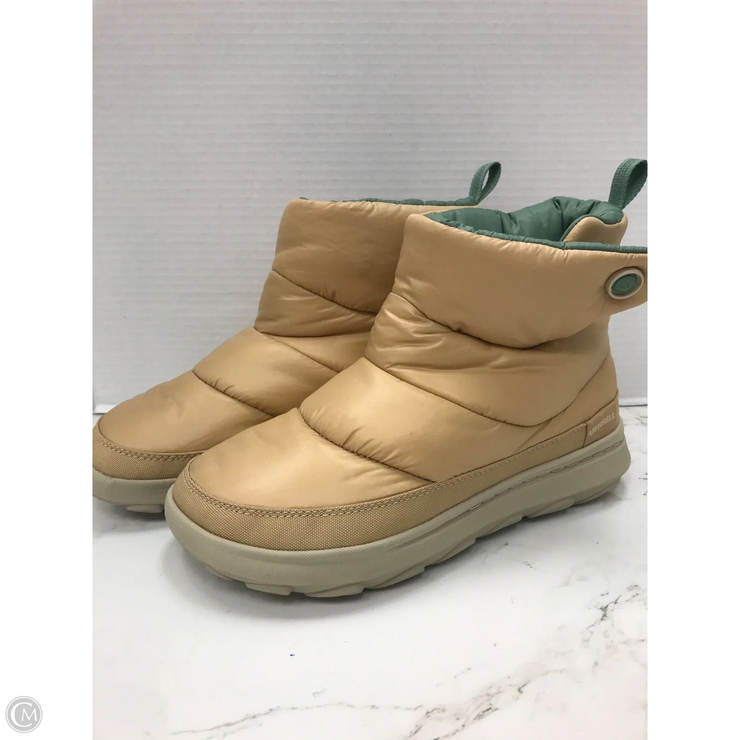 Boots Snow By Merrell In Tan, Size: 9