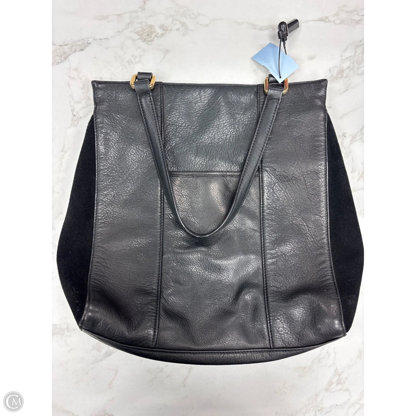 Handbag Leather By Margot, Size: Large