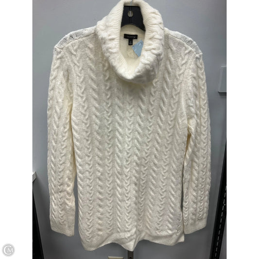 Sweater By Talbots In Cream, Size: M