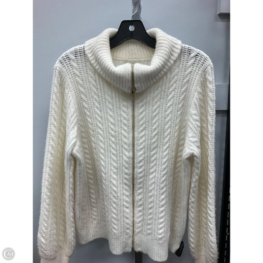 Sweater By Rachel Zoe In Cream, Size: L