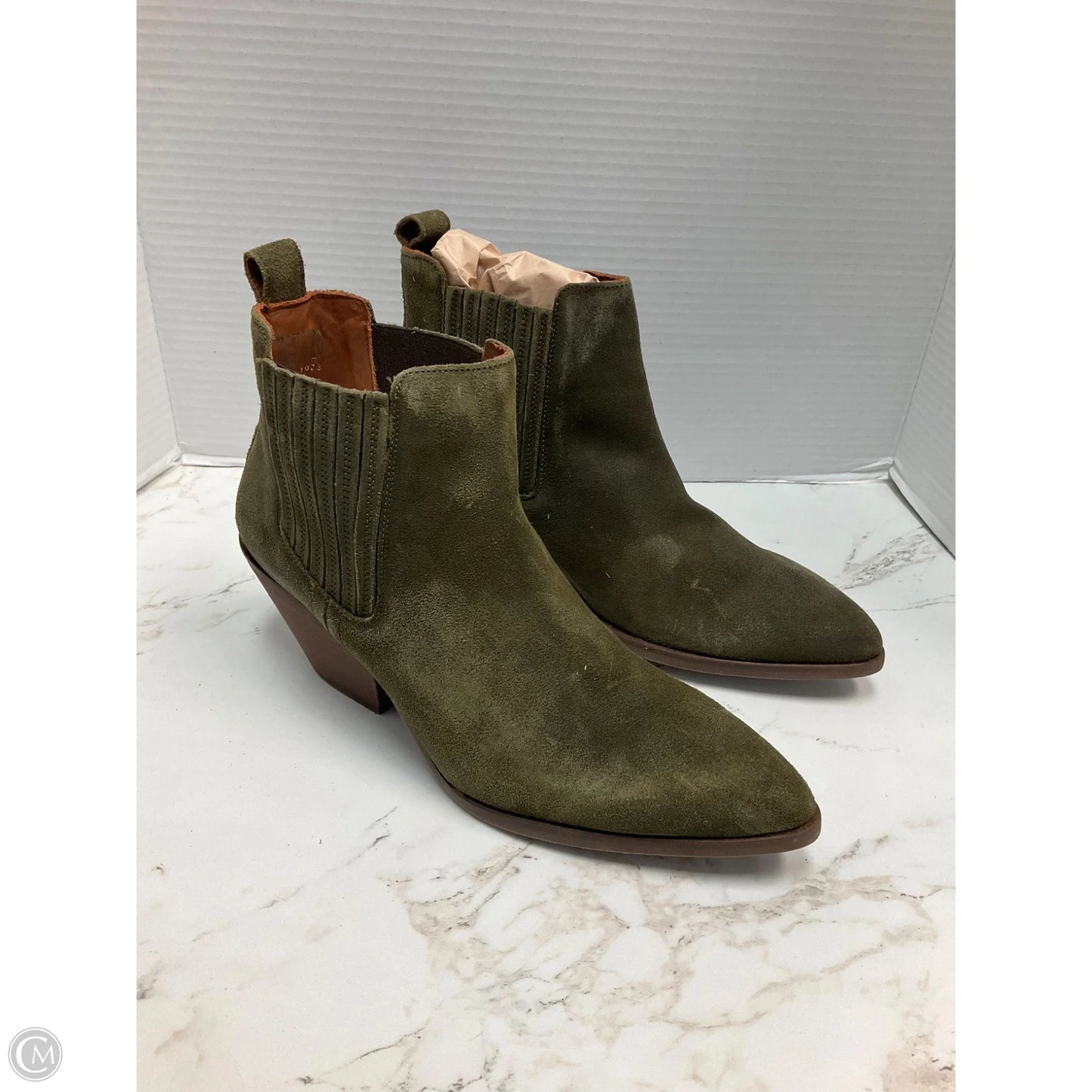 Boots Western By Cmc In Green, Size: 10