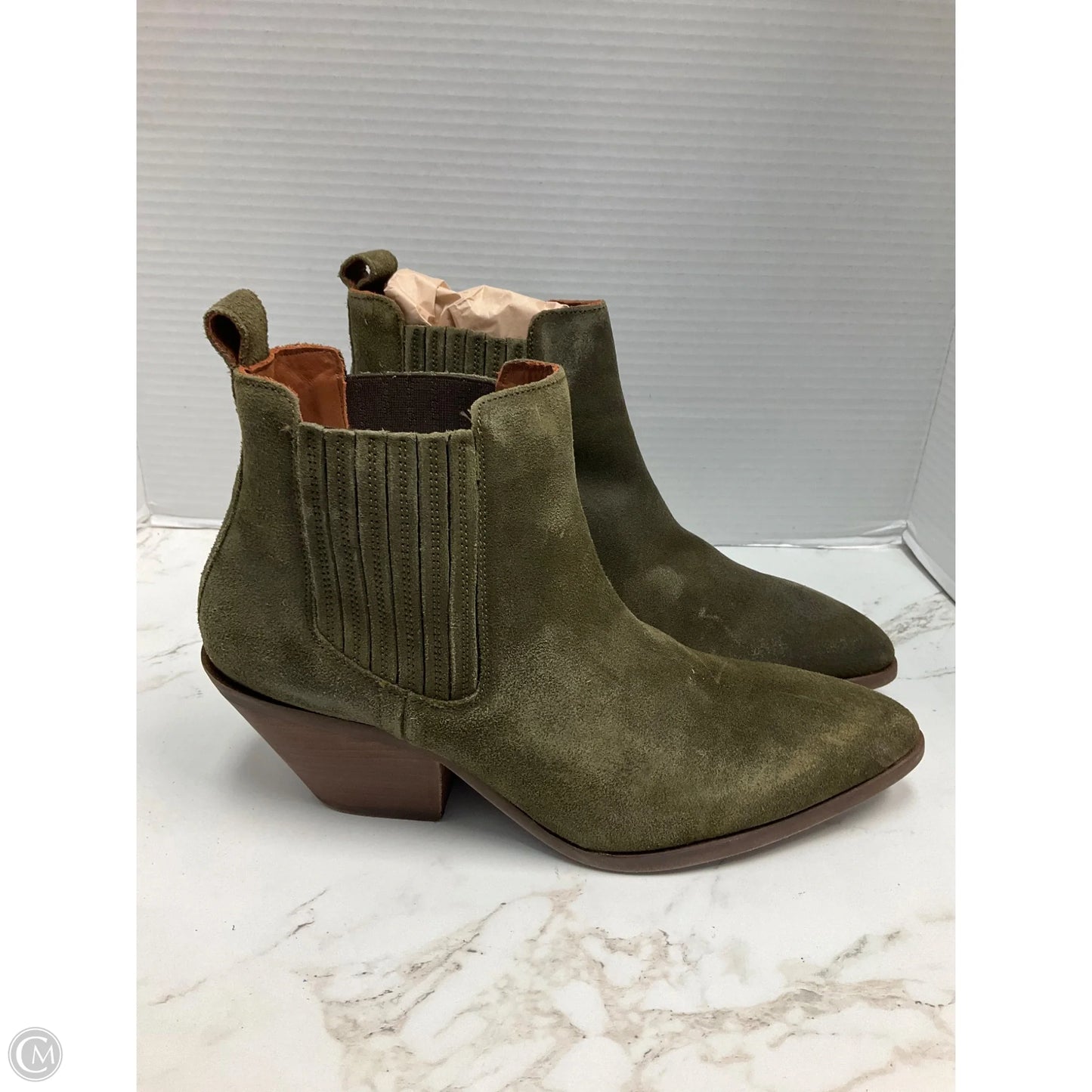 Boots Western By Cmc In Green, Size: 10