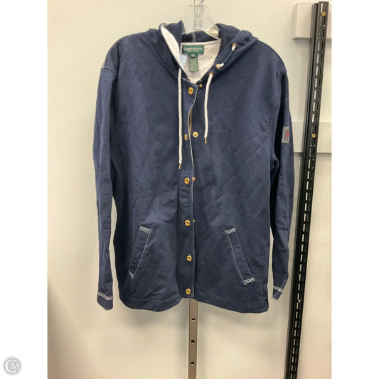 Sweatshirt Hoodie By Lauren Jeans Co In Navy, Size: 2x