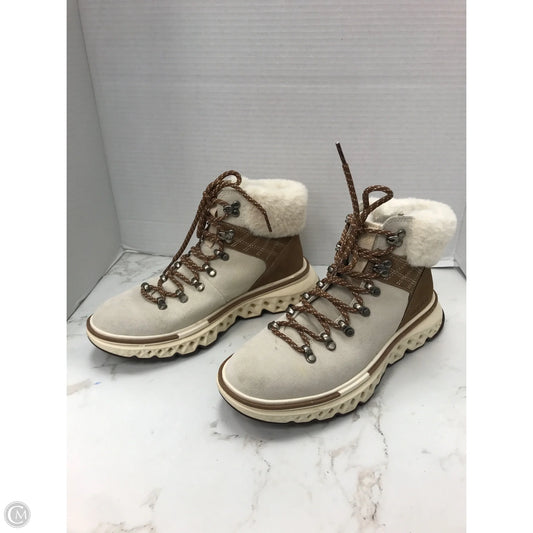 Boots Snow By Cole-haan In Beige, Size: 7.5