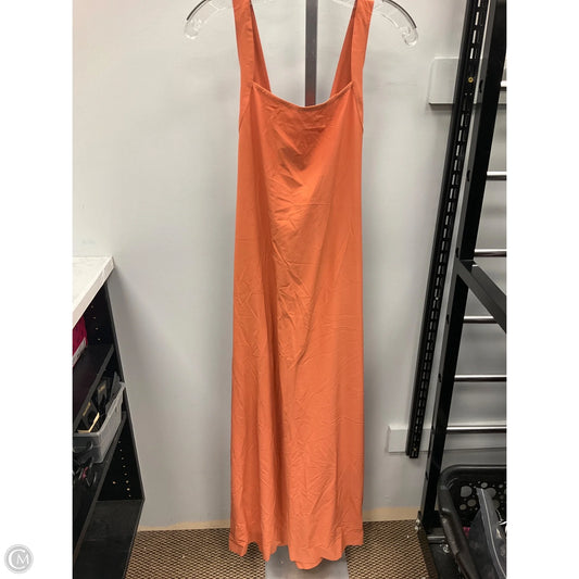 Dress Casual Maxi By Athleta In Orange, Size: M