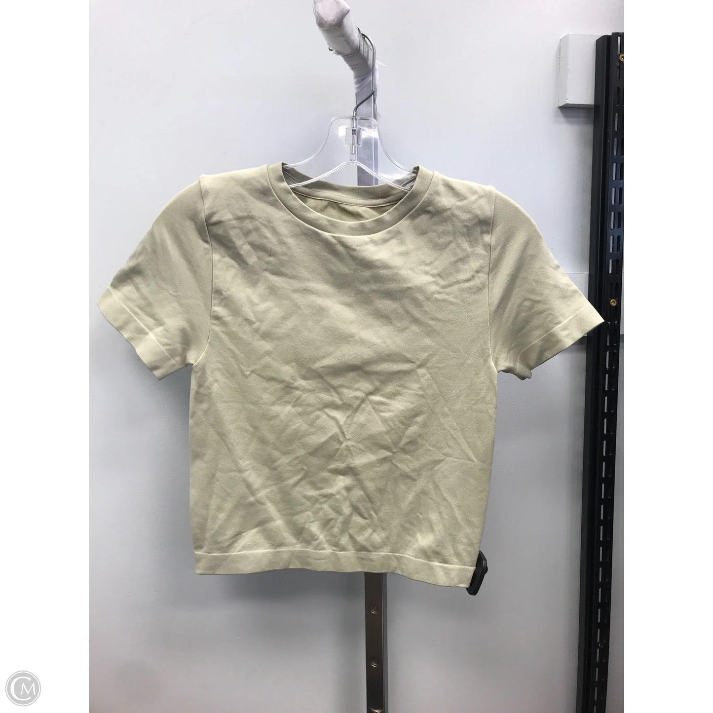 Top Short Sleeve Basic By A New Day In Green, Size: S