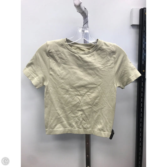 Top Short Sleeve Basic By A New Day In Green, Size: S