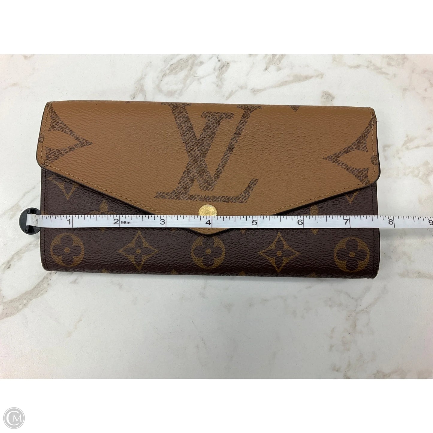 Wallet Luxury Designer By Louis Vuitton, Size: Large