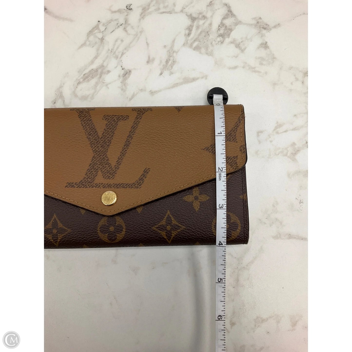 Wallet Luxury Designer By Louis Vuitton, Size: Large