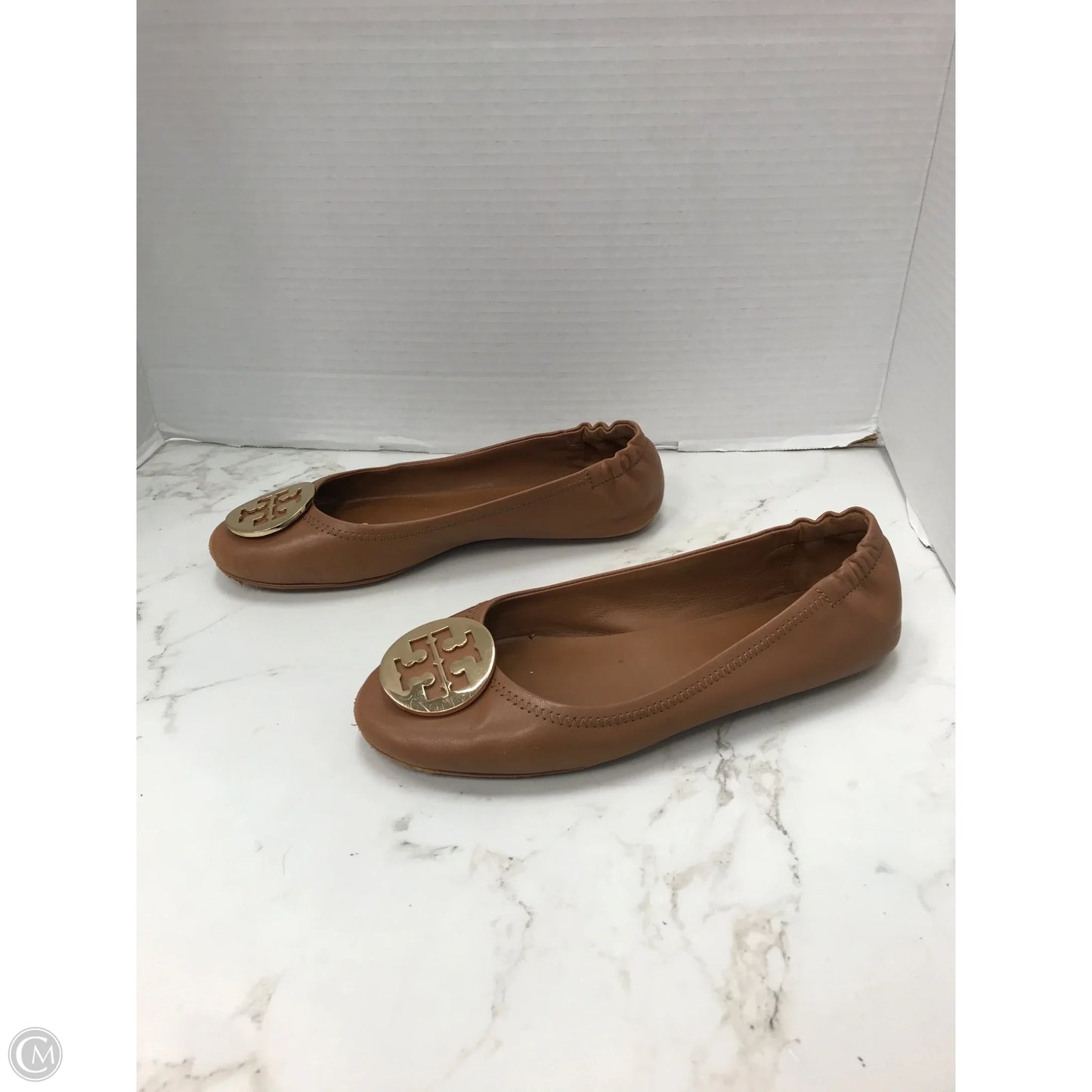 Shoes Designer By Tory Burch In Brown, Size: 8