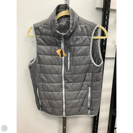 Vest Puffer & Quilted By Vineyard Vines In Grey, Size: L
