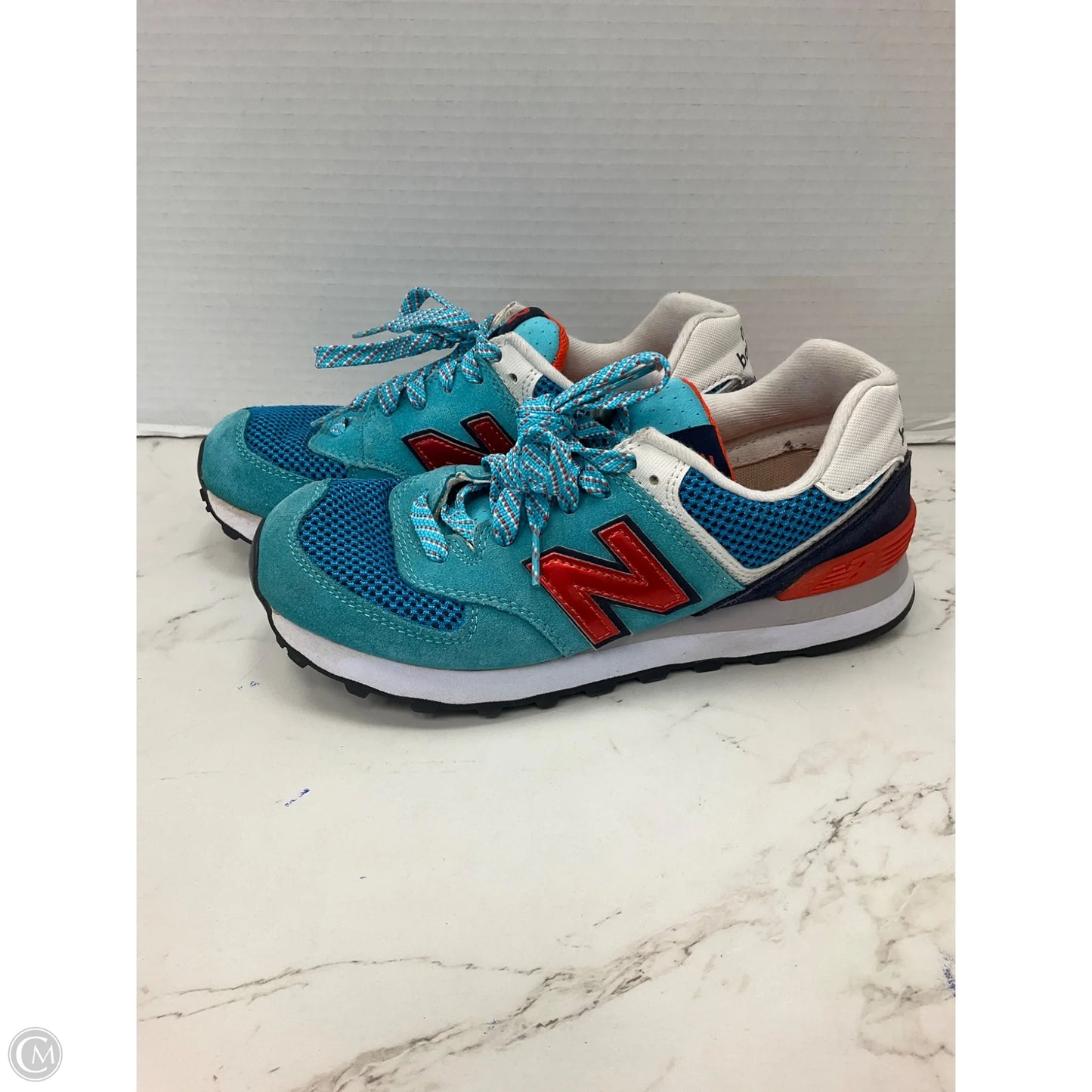 Shoes Athletic By New Balance In Aqua, Size: 6.5