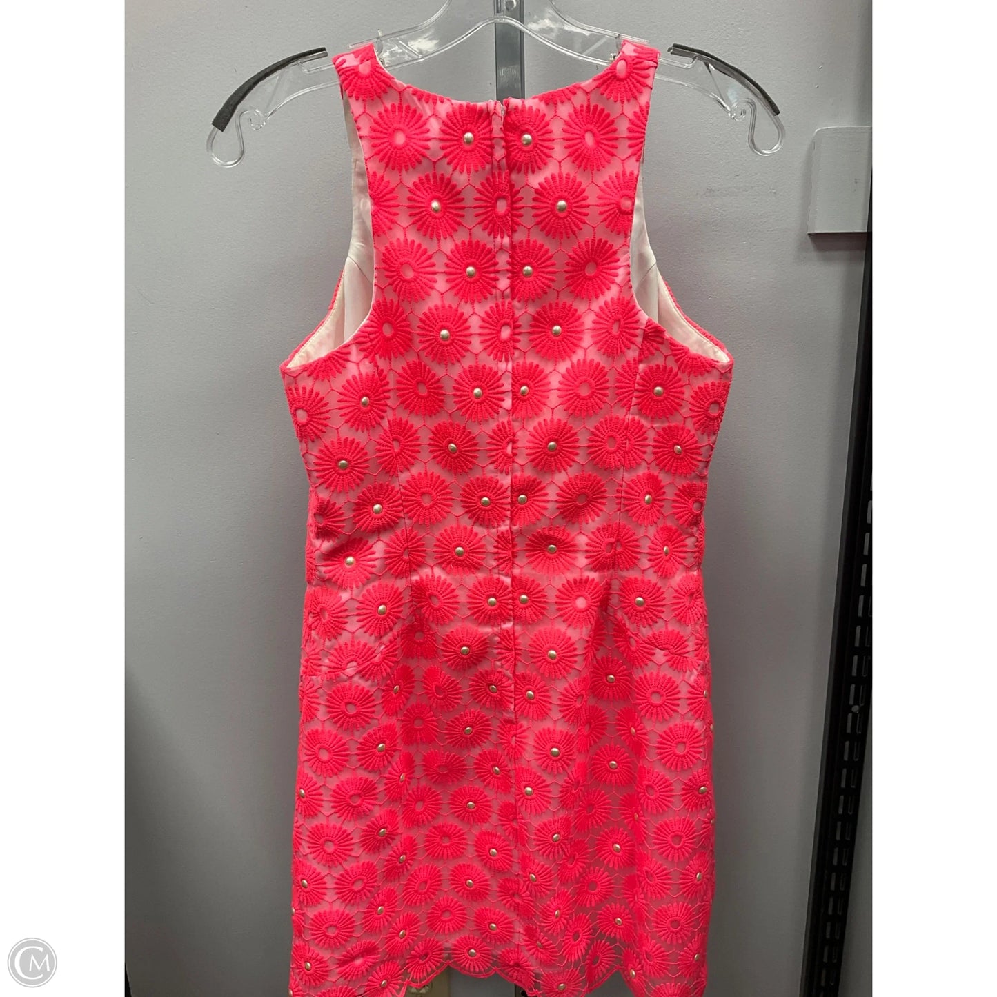 Dress Designer By Lilly Pulitzer In Coral, Size: 0