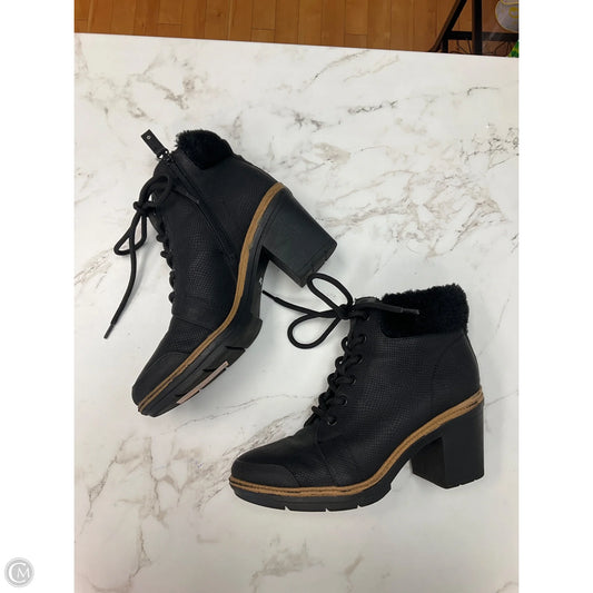 Boots Ankle Heels By Dr Scholls In Black, Size: 7.5