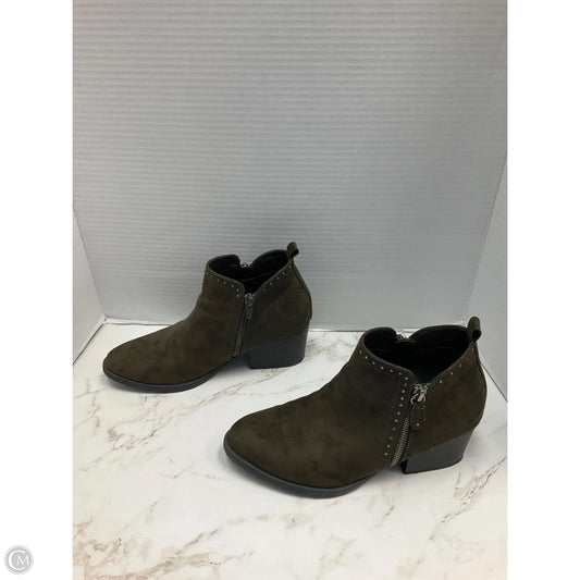Boots Ankle Heels By Sonoma In Green, Size: 7.5