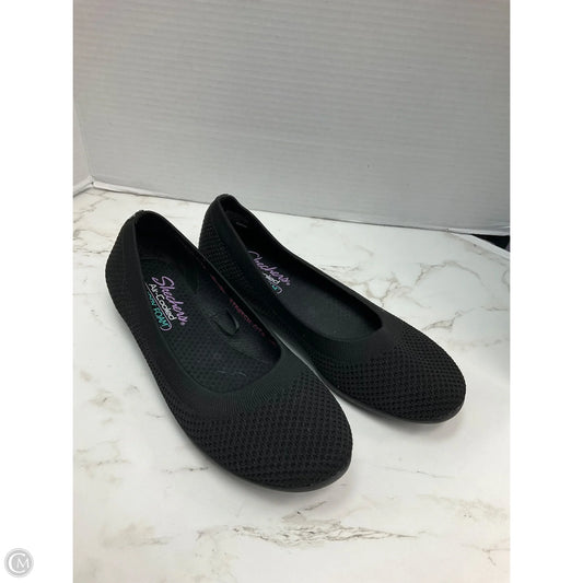 Shoes Flats By Skechers In Black, Size: 8.5