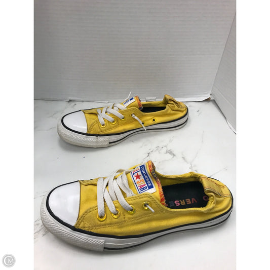 Shoes Sneakers By Converse In Yellow, Size: 8