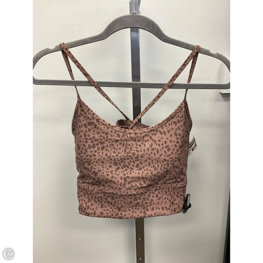 Athletic Bra By Cmc In Brown, Size: Xl