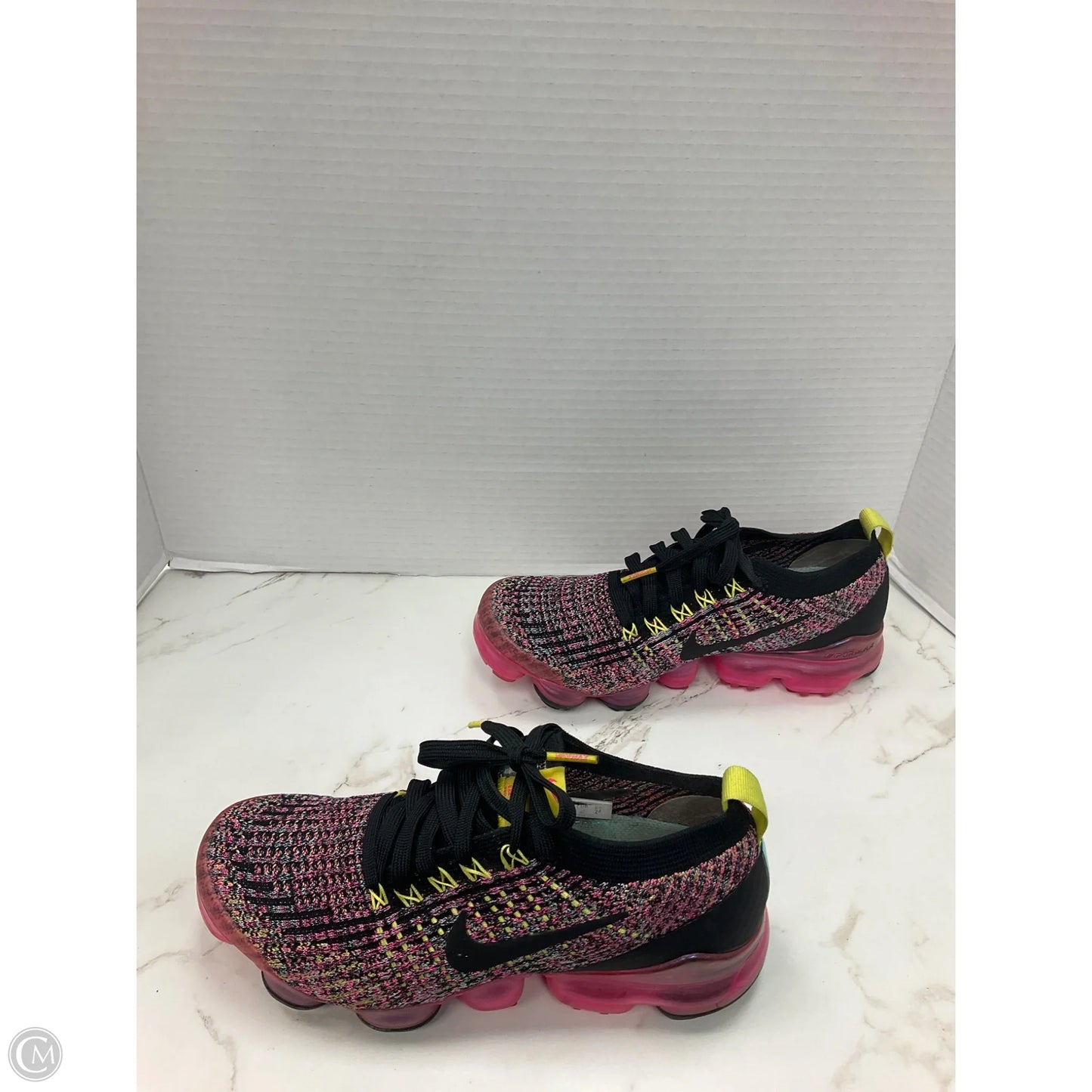 Shoes Athletic By Nike In Black & Pink, Size: 7