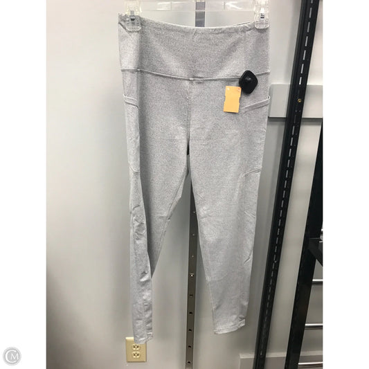 Athletic Leggings By Kyodan In Grey, Size: M