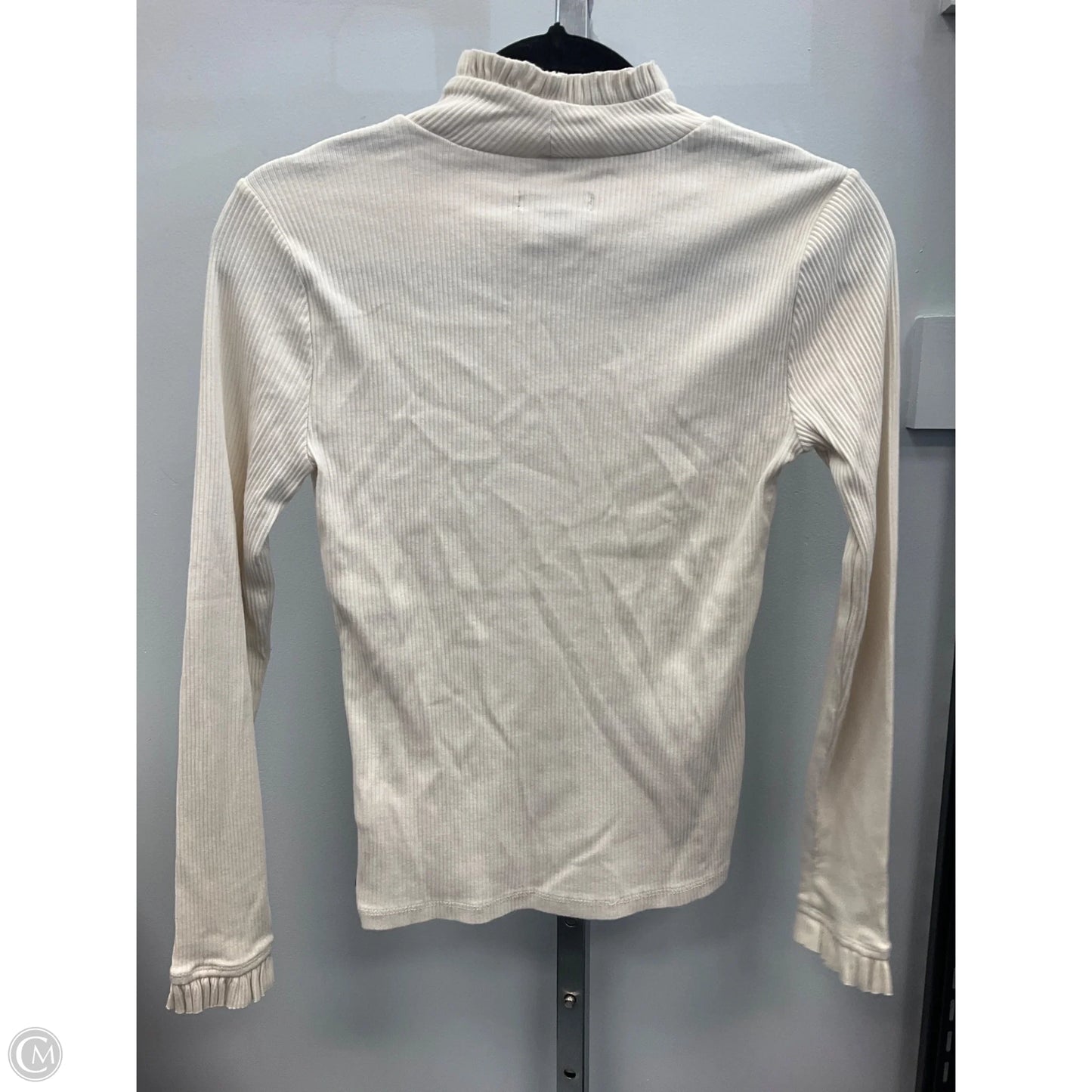 Top Long Sleeve By J. Crew In Beige, Size: S