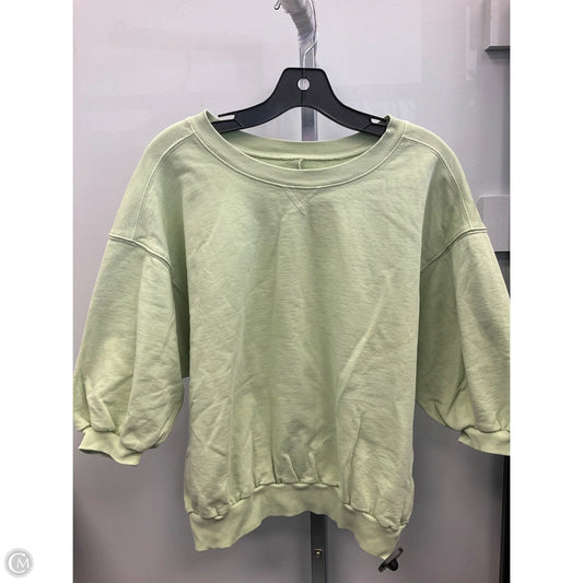 Top Short Sleeve By Pilcro In Green, Size: S