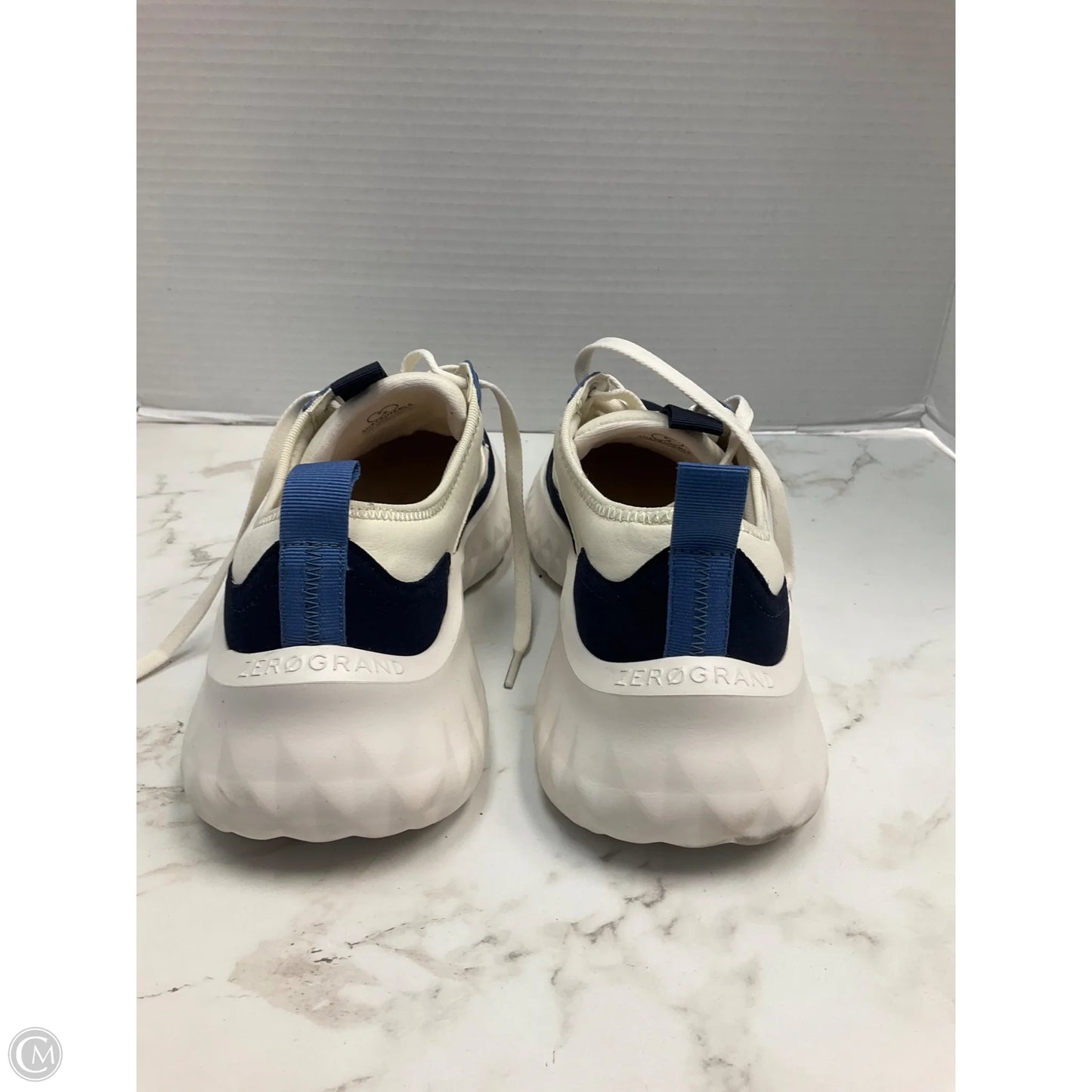 Shoes Athletic By Cmc In Blue & Cream, Size: 8.5