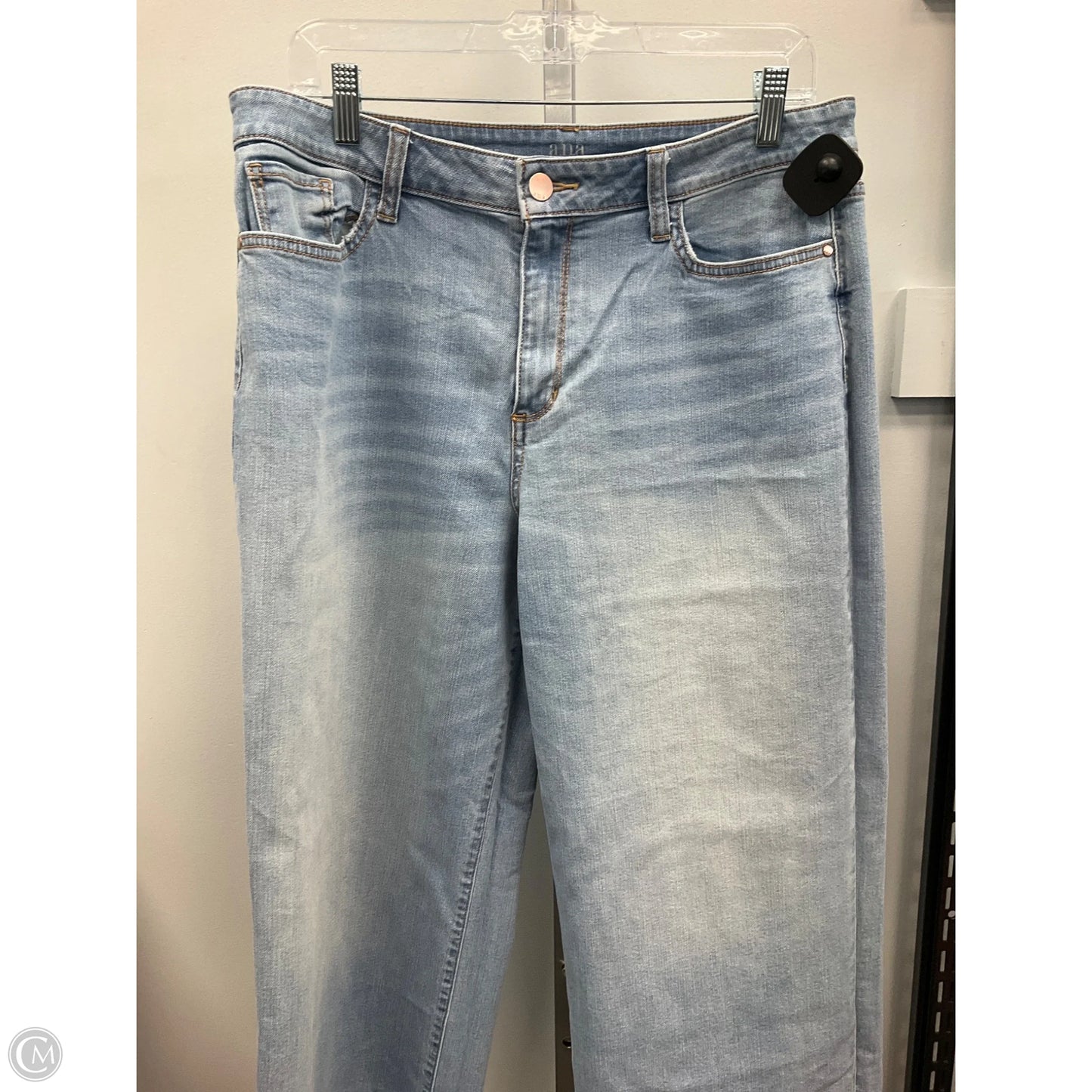 Jeans Wide Leg By Ana In Blue, Size: 14