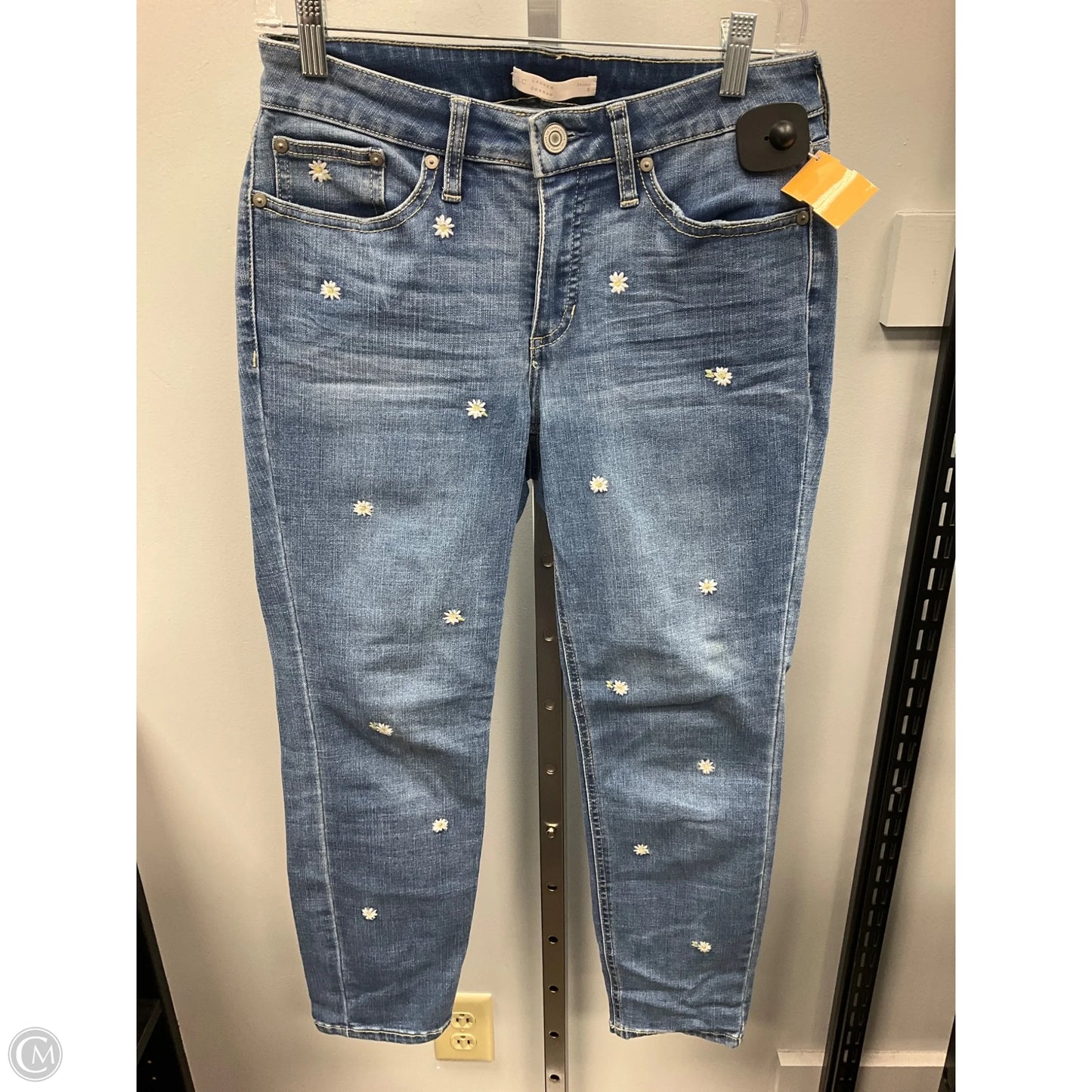 Jeans Skinny By Lc Lauren Conrad In Blue Denim, Size: 8