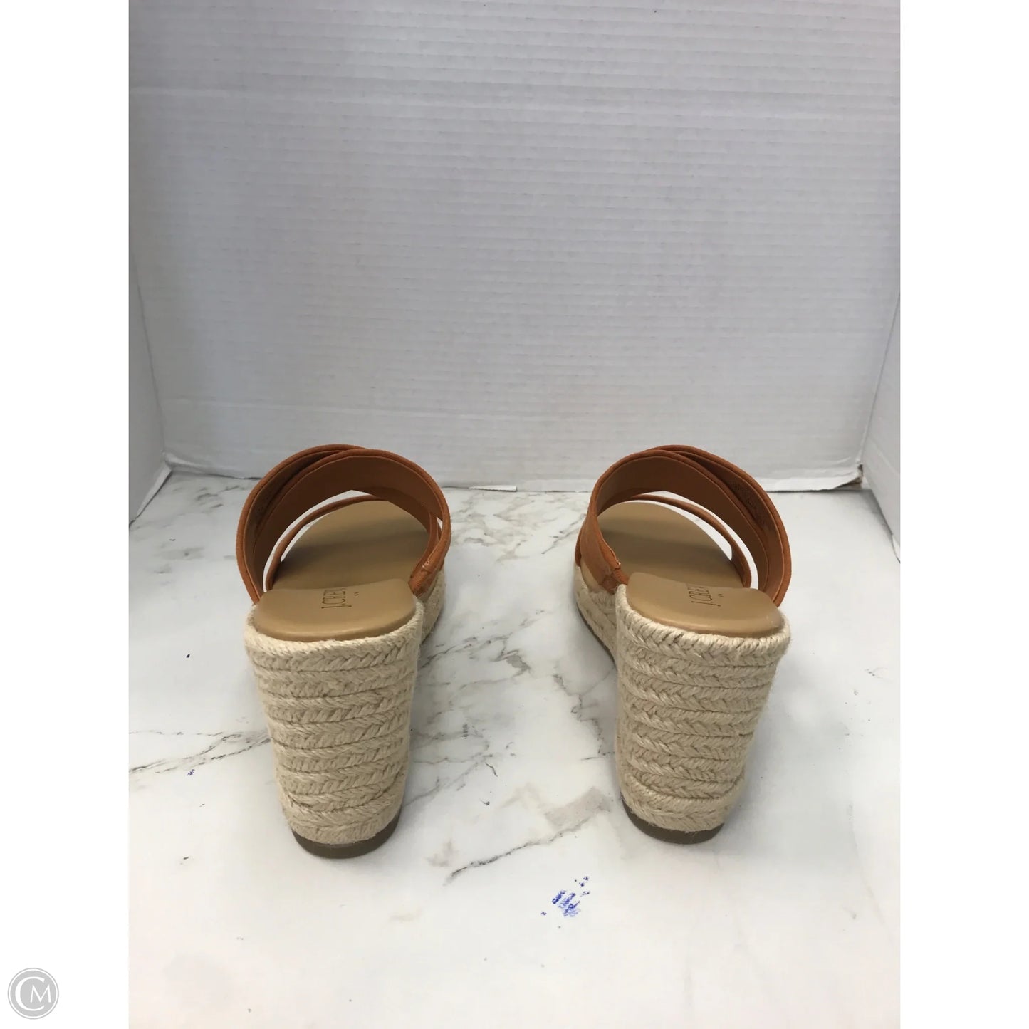 Sandals Heels Wedge By J. Crew In Copper, Size: 8