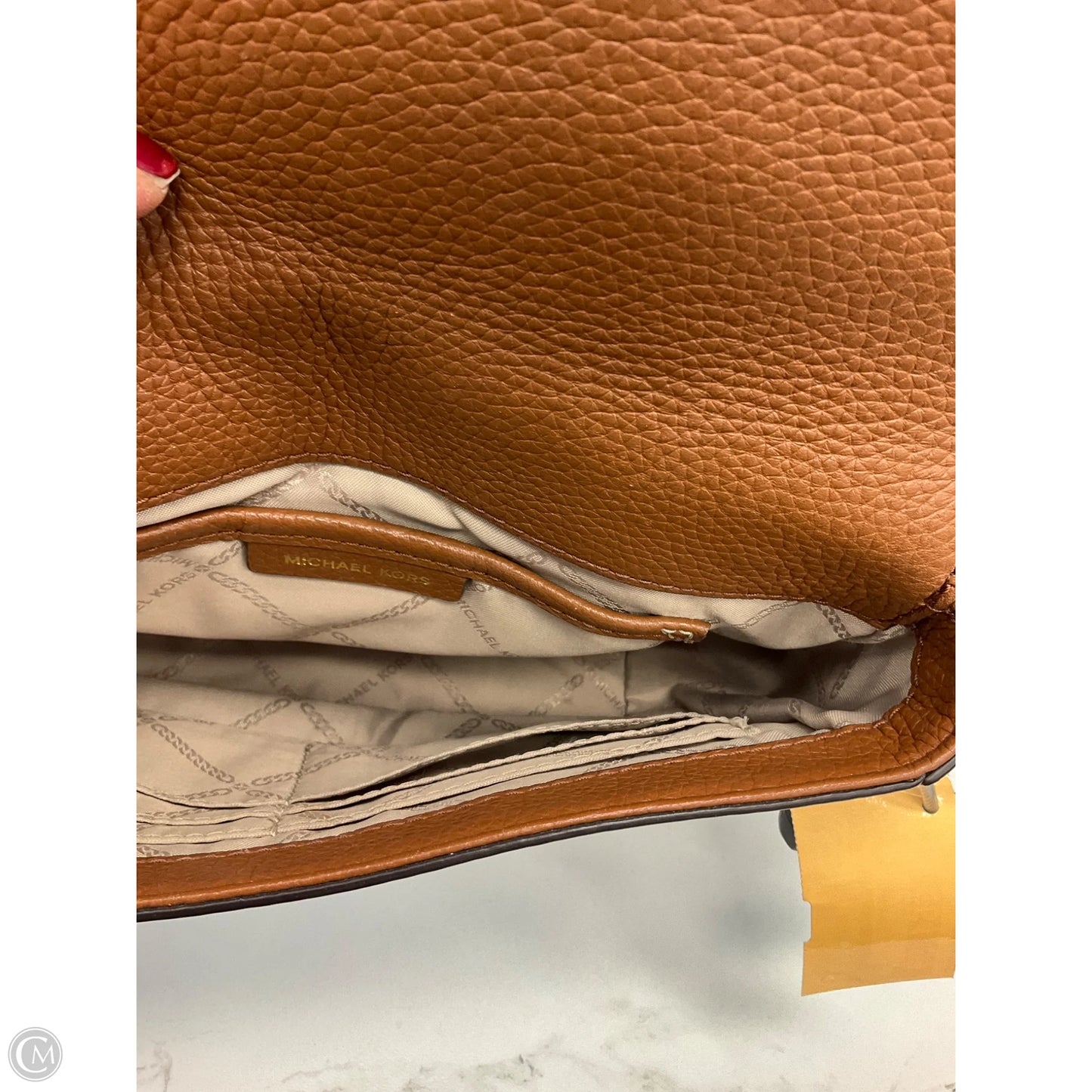 Crossbody Designer By Michael Kors, Size: Medium