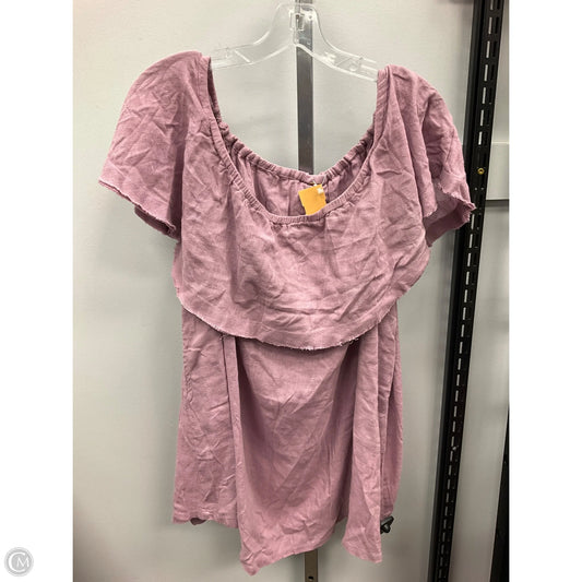 Top Sleeveless By Free People In Mauve, Size: S