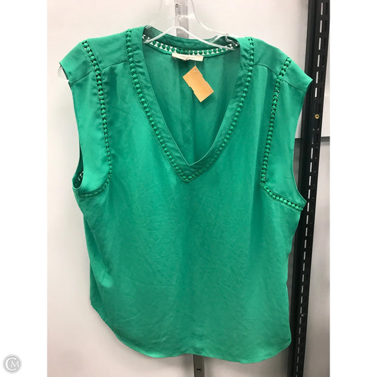 Top Sleeveless By 41 Hawthorn In Green, Size: Xl