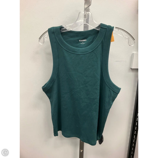 Tank Top By Old Navy In Teal, Size: Xl