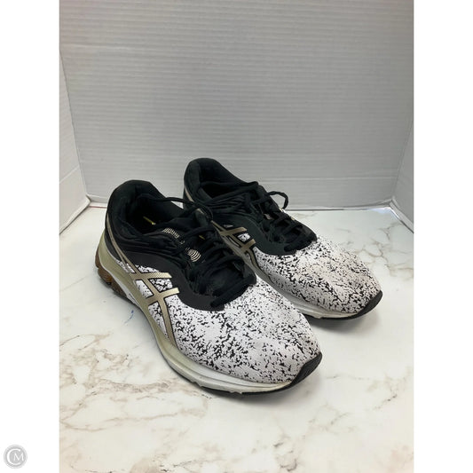 Shoes Athletic By Asics In Black & White, Size: 11