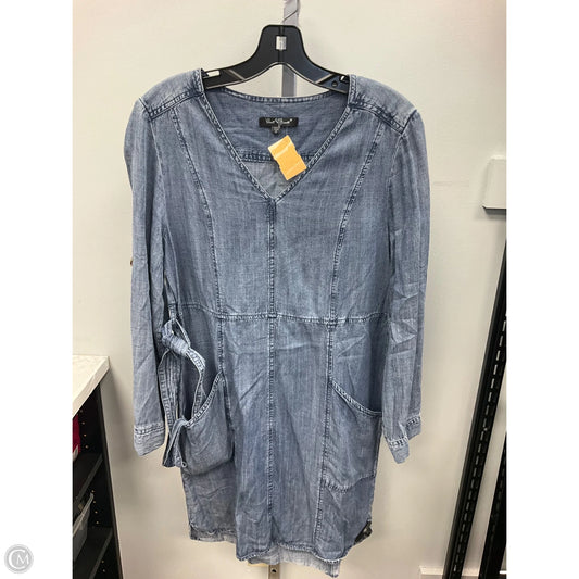 Dress Casual Short By Velvet Heart In Blue Denim, Size: S