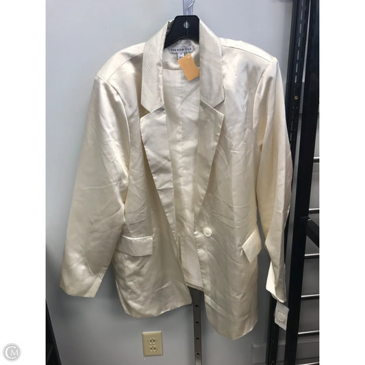 Blazer By And Now This In Cream, Size: 2x