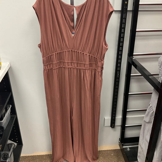 Jumpsuit By Old Navy In Brown, Size: Xl