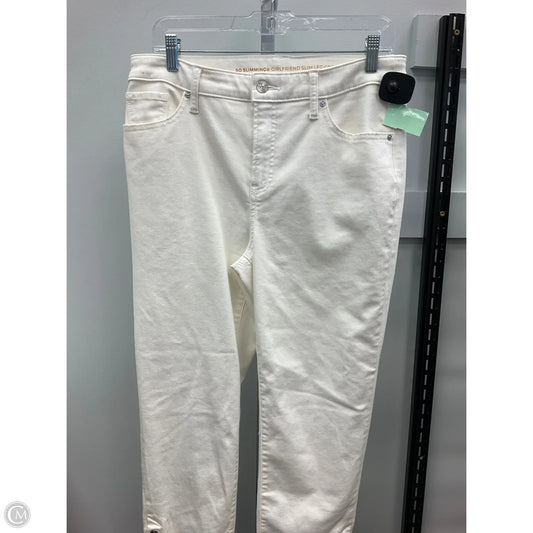Pants Cropped By Chicos In White, Size: 8