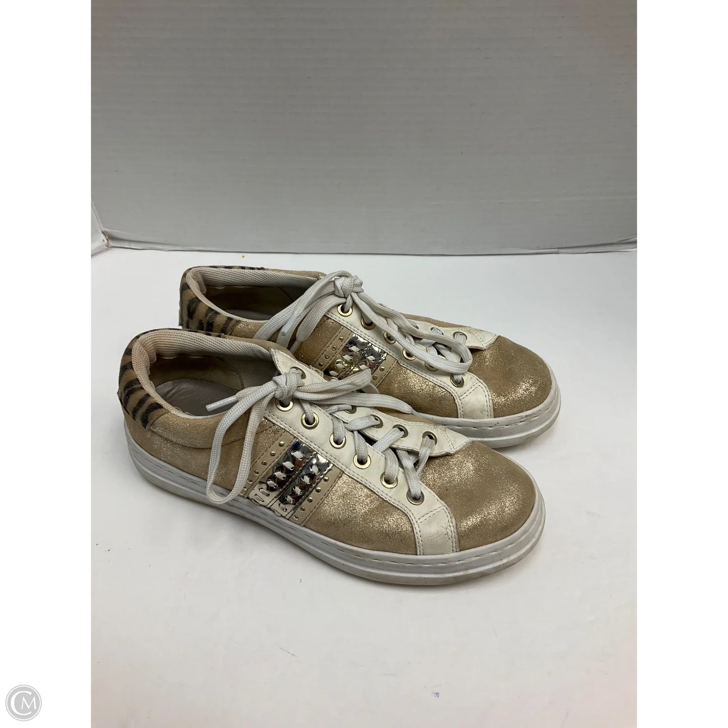 Shoes Sneakers By Geox Shoes In Gold, Size: 7