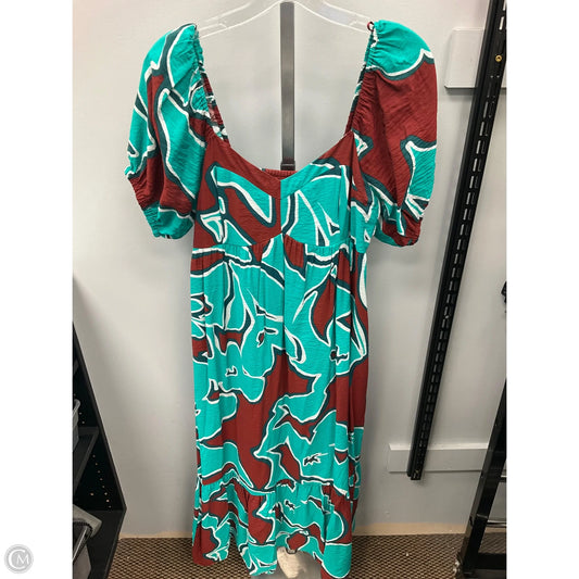 Dress Casual Maxi By Nine West Apparel In Multi-colored, Size: M