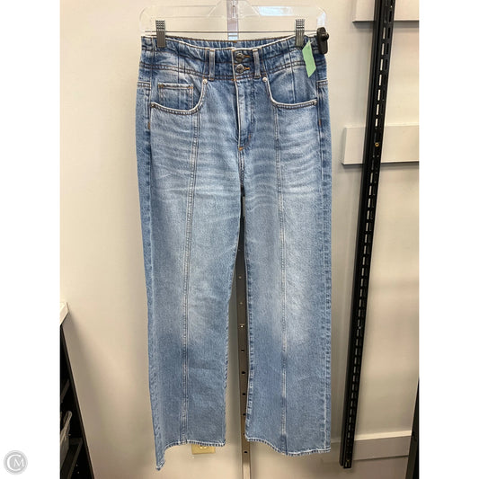 Jeans Wide Leg By Loft In Blue Denim, Size: 0