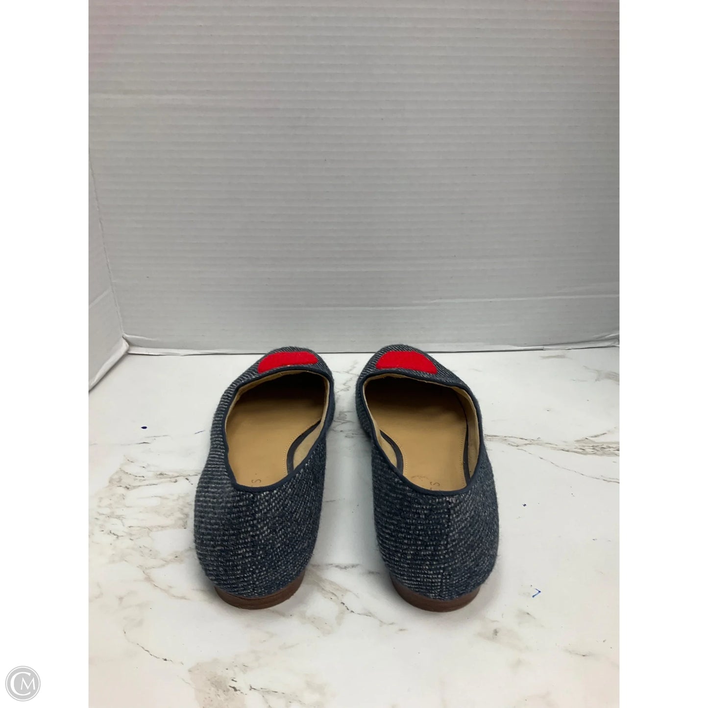 Shoes Flats By Talbots In Blue & Red, Size: 9