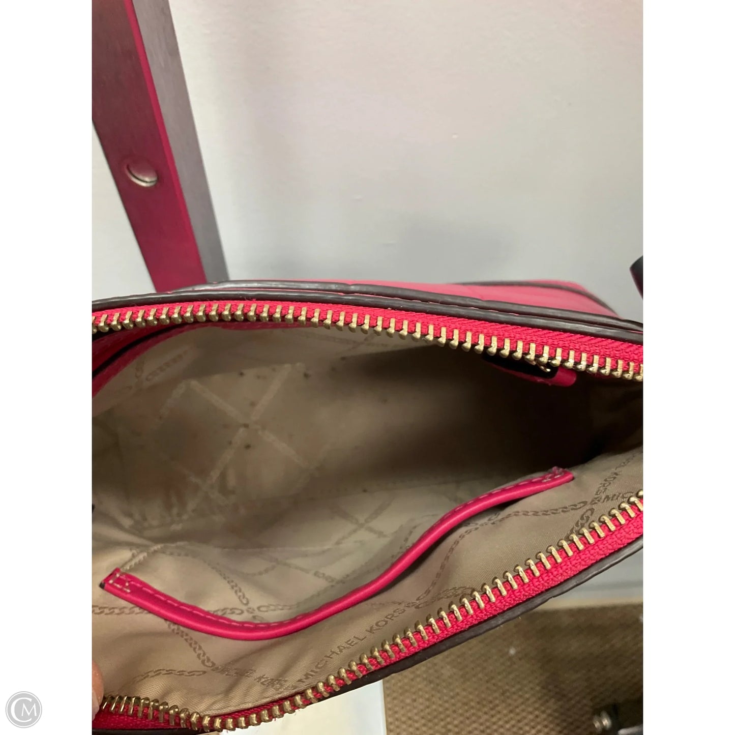 Crossbody Designer By Michael Kors, Size: Medium