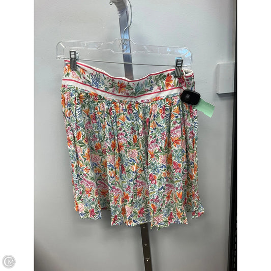 Skirt Mini & Short By Rachel Zoe In Floral Print, Size: L